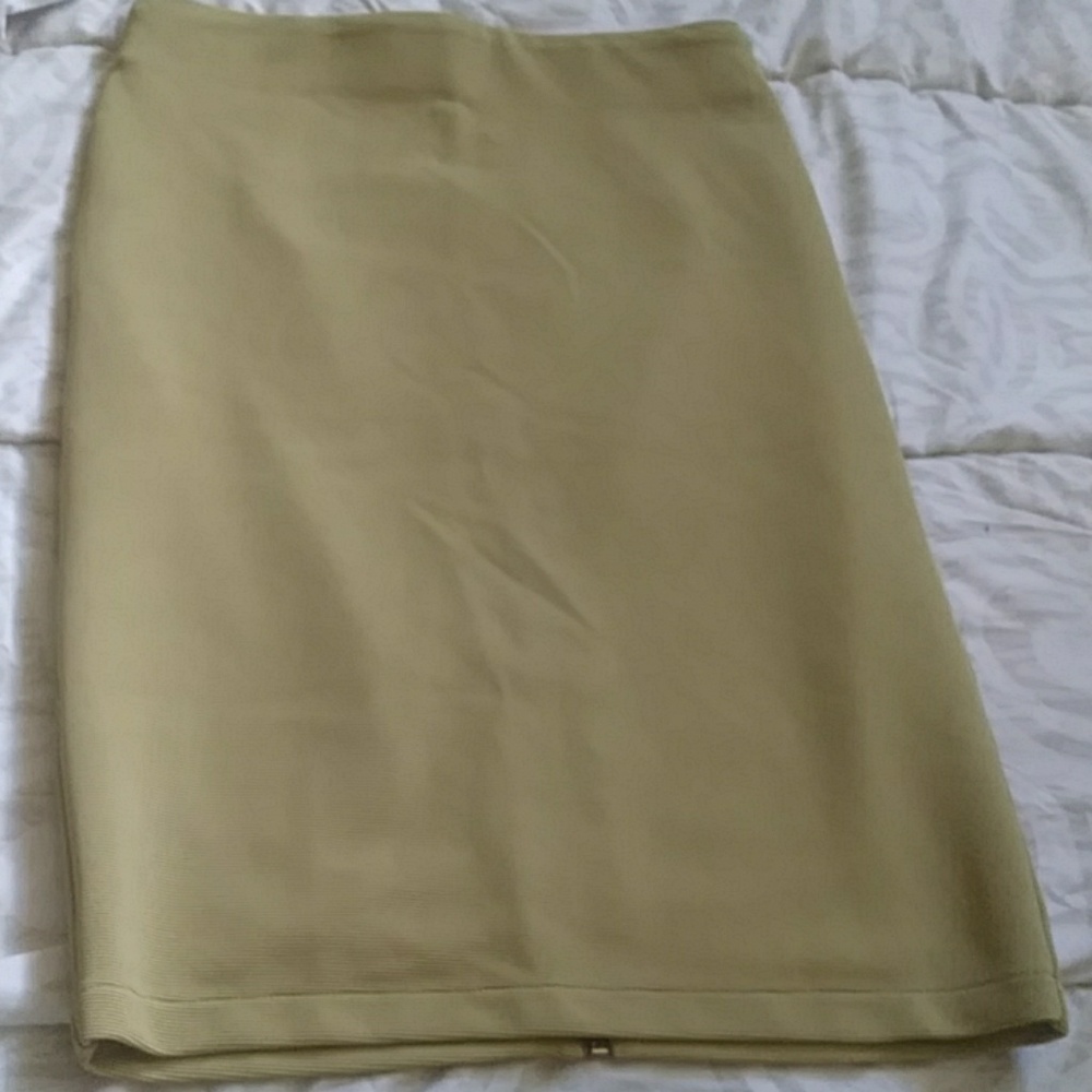 Light olive green skirt